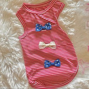 Patriotic Dog Dress Pet Circle Dog Size Small